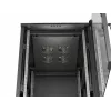 LANBERG armadio rack server da terra 18U 19 pollici 600x800 mm nero con porta in vetro temperato (Flat Pack)