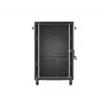 LANBERG armadio rack server da terra 18U 19 pollici 600x800 mm nero con porta in vetro temperato (Flat Pack)