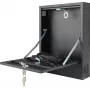 Pulsar AWO528 case per DVR, acciaio, nero, montaggio a parete