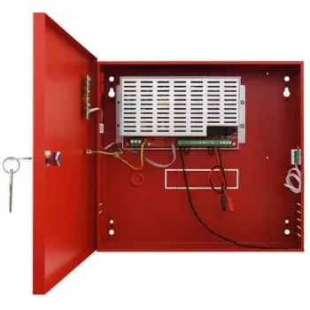 Pulsar EN54C-3A7 alimentatore tampone per sistemi antincendio, 27,6V DC, 3A, case in metallo