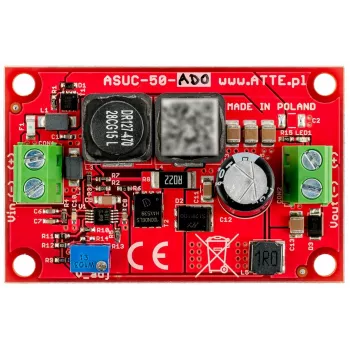 ATTE ASUC-50-AD0-OF convertitore DC/DC 50W 10A step-down da 10-30V a 5V