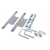 ATTE ADD-PMAALUXLM staffa per montaggio su palo per case ABOX-ALUXL, alluminio, argento/grigio