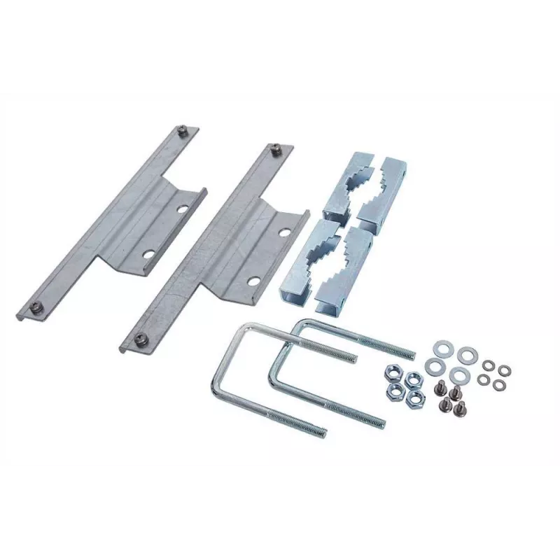 ATTE ADD-PMAALUXLM staffa per montaggio su palo per case ABOX-ALUXL, alluminio, argento/grigio