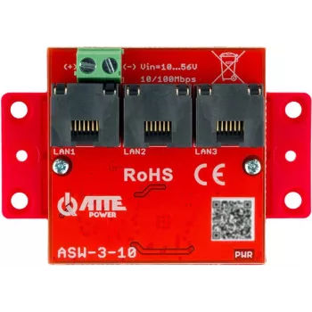 ATTE ASW-3-10 switch unmanaged 10 porte 10/100 Mbps desktop