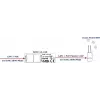 ATTE SDIP-12-240 adattatore PoE+ 30W guida DIN Gigabit