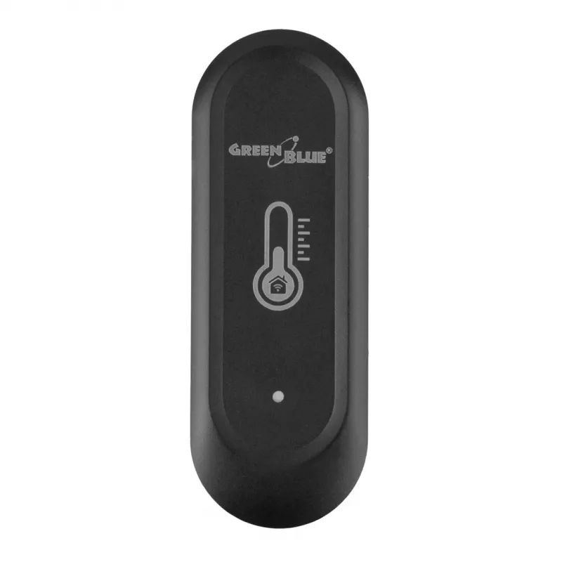 GRB GREENBLUE GB741 sensore di temperatura e umidità WiFi da esterno, Android/iOS, 3,0 V DC, 2xAAA, IP65