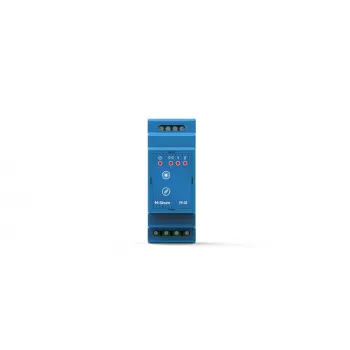Relè wireless per guida DIN blu PS-02 Tech Sterowniki