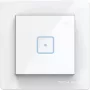 Tech Sterowniki FS-01m interruttore luce unipolare cablato, bianco