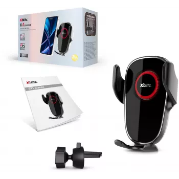 Xblitz FX1 Classic supporto per cellulare da auto – supporto per cruscotto e parabrezza con ventosa