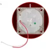 ORNO OR-DP-ML-131 campanella scolastica 230V AC 85dB rosso acciaio