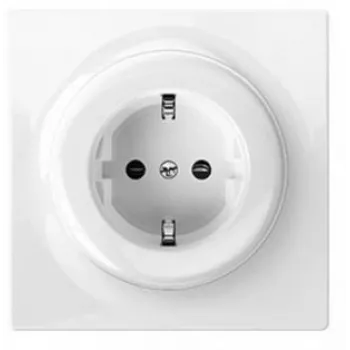 FIBARO Walli N presa Type F Smart Socket Z-Wave Plus 800 Series