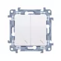 KONTAKT SIMON 10 modulo interruttore universale bianco 2x morsetti a vite 10AX 250V