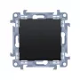 KONTAK-SIMON KONTAKT SIMON 10 Modulo nero opaco interruttore serie autobloccante 10AX 250V