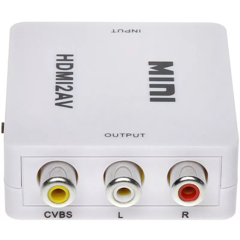 DELTA convertitore HDMI a AV - nero