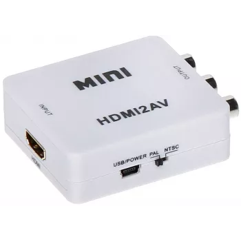 DELTA convertitore HDMI a AV - nero