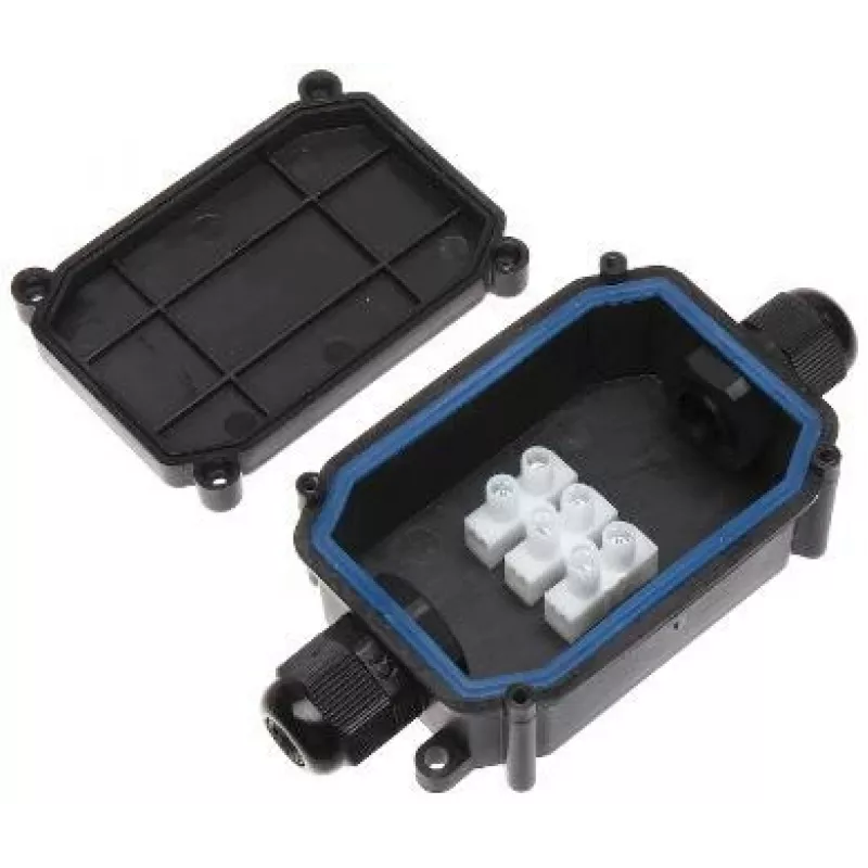 DELTA PUH-3PK scatola di derivazione da incasso per montaggio a parete bianca IP20