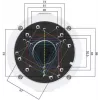 DELTA BD-320 supporto per telecamera bianco