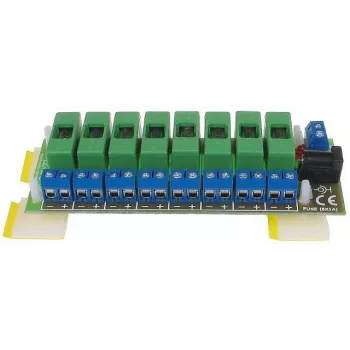 DELTA LZ-8/E unità di distribuzione di corrente, 8 uscite, 10-30V DC, 8A, morsetto a vite