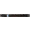 DELTA PD-6/R-2P ciabatta con protezione da sovratensione 6 prese cavo 2m nero