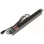 DELTA PD-8/R-IEC ciabatta 8 prese protezione da sovratensione 230V 10A nero