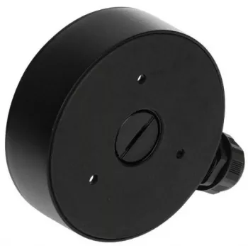 DELTA STG-1280ZJ-DM8(SCHWARZ) scatola di derivazione per telecamere dome, nero, lega di alluminio
