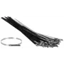 Fascette in acciaio inox SSCT-500X10 100 pz. DELTA Montage