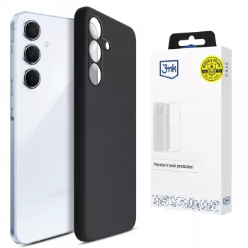 3MK PROTECTION Samsung Galaxy A55 5G - Custodia 3mk Hardy Mellow nera