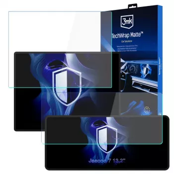 3MK PROTECTION Jaecoo 7 13.2 pollici 2024- 3mk TechWrap set pellicole protettive opache 2in1 (display centrale + quadro strumenti)