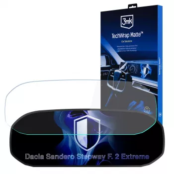 3MK PROTECTION Dacia Sandero Stepway F. 2 Extreme - 3mk TechWrap pellicola protettiva opaca per quadro strumenti