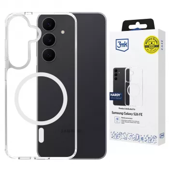 3MK PROTECTION Samsung Galaxy S26 FE - 3mk Hardy LiqForce MagCase nero