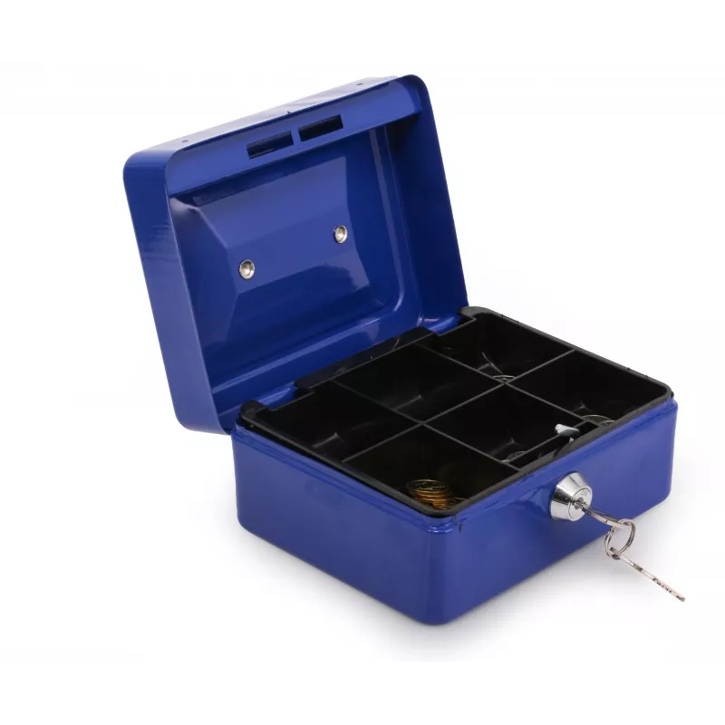 Cassetta di sicurezza in metallo RED EAGLE BOX-150 con serratura a cilindro, rossa