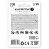 Batteria ricaricabile Li-Ion EVERACTIVE 16340 3,7V 700mAh con circuito di protezione (1 pz.)