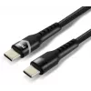Cavo USB-C a USB-C EVERACTIVE CBB-1PDRS 100cm 48V 5A 240W RGB LED