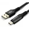 everActive CBB-2CBL cavo USB-A/USB-C LCD 200cm 3A