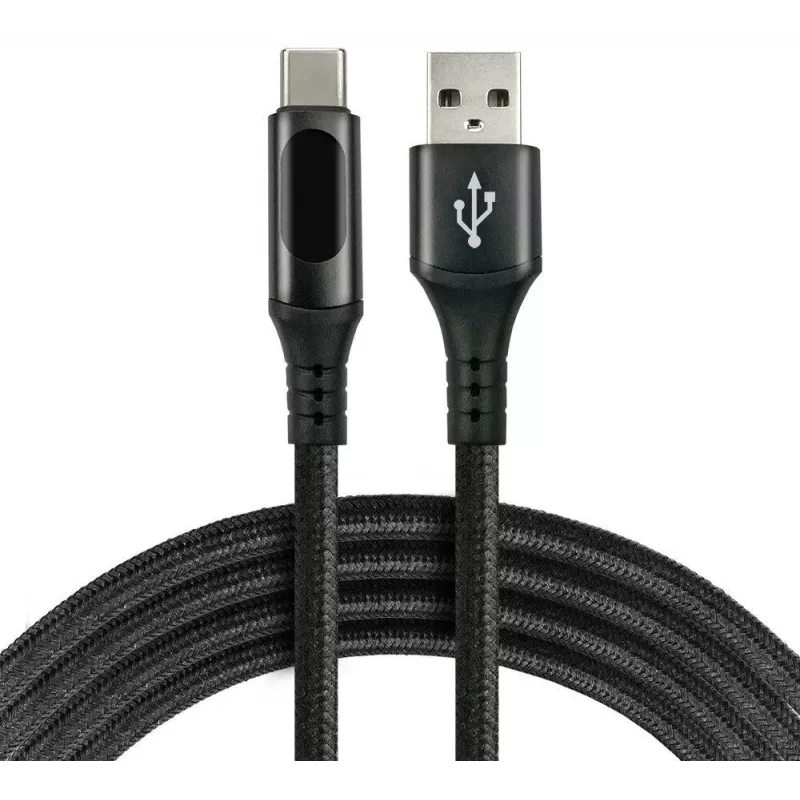 everActive CBB-2CBL cavo USB-A/USB-C LCD 200cm 3A