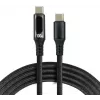Cavo USB-C a USB-C 2m 100W display LCD di potenza everActive CBB-2PD5L
