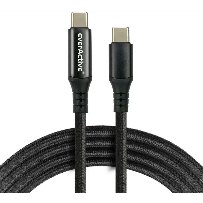 Cavo USB-C a USB-C 2m 100W display LCD di potenza everActive CBB-2PD5L