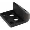 Fermo per cancello avvitabile PSG 61.191 (130x150/H65) rivestito in gomma