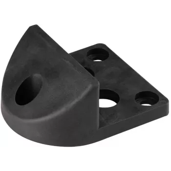 Fermo per cancello avvitabile PSG 61.191 (130x150/H65) rivestito in gomma