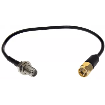 ROPAM connettore maschio SMA a connettore femmina SMA cavo coassiale pigtail 20 cm RG174