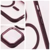 Custodia OEM per iPhone 17 Pro Max Matte Mag Cover compatibile MagSafe rossa