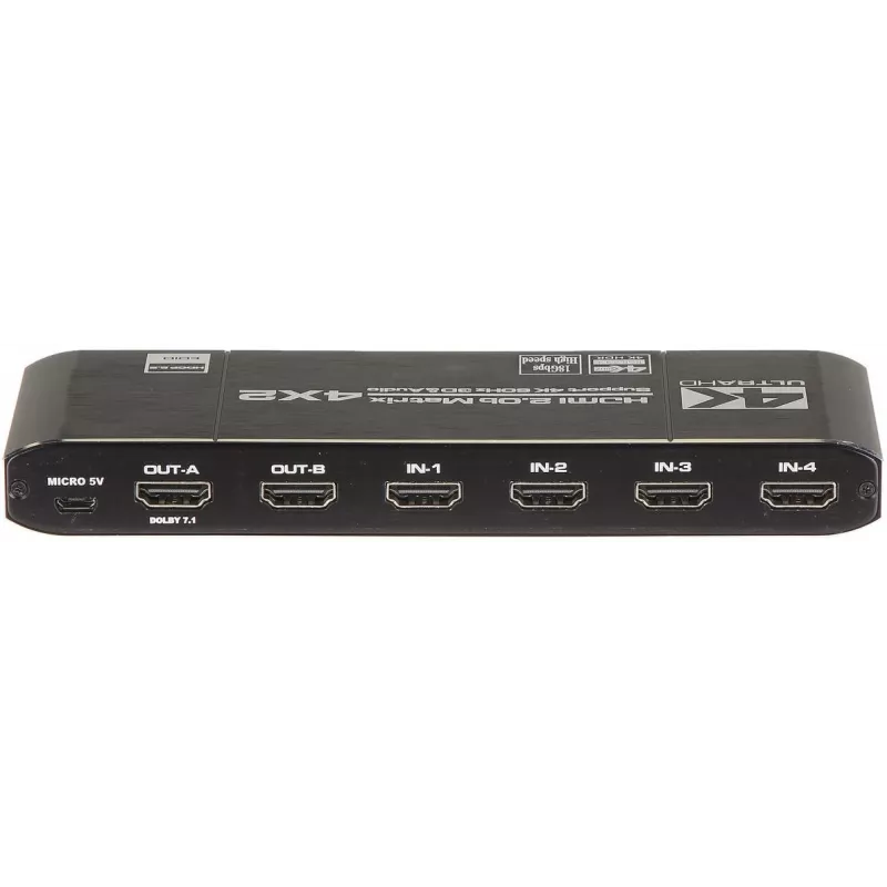 Switch HDMI 4x2 Matrix 4K@30Hz HDMI-SW-4/2-MATRIX