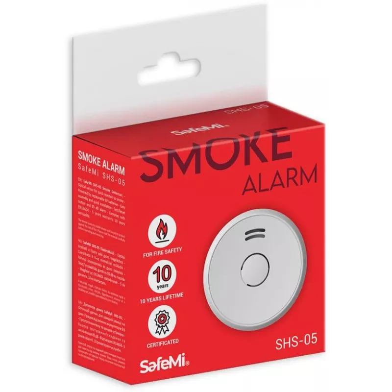 SAFEMI SHS-05 rilevatore di fumo a batteria