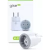 GISE SP-02 presa smart Wi-Fi con monitoraggio energia, 16A, 3680W, compatibile Tuya