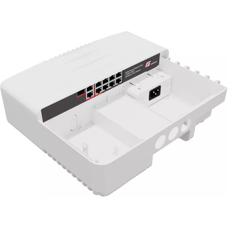 GETFORT GF-6221-GGUF-PO switch industriale da esterno PoE 6FE+2GE+2GB+1SFP IP65
