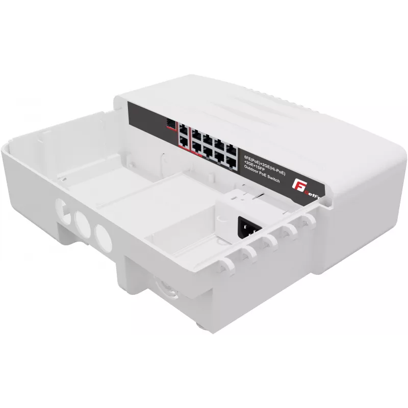 GETFORT GF-6221-GGUF-PO switch industriale da esterno PoE 6FE+2GE+2GB+1SFP IP65