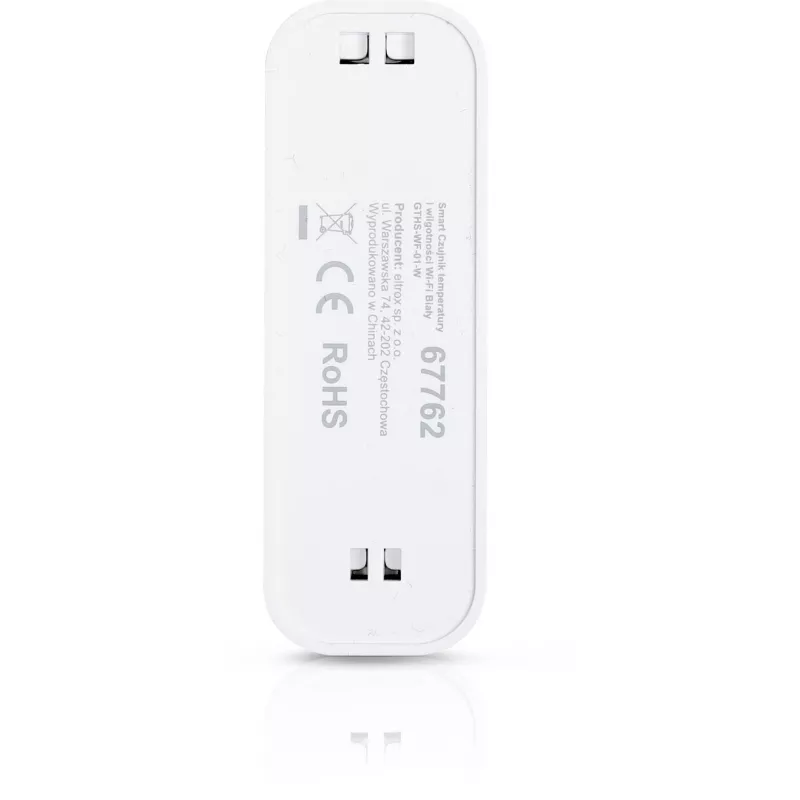 GISE sensore intelligente di temperatura e umidità Wi-Fi bianco | Tuya | GTHS-WF-01-W