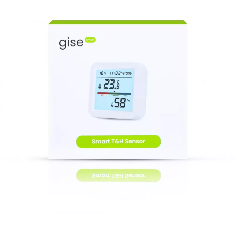 GISE sensore intelligente di temperatura e umidità Wi-Fi Tuya GTHS-WF-02