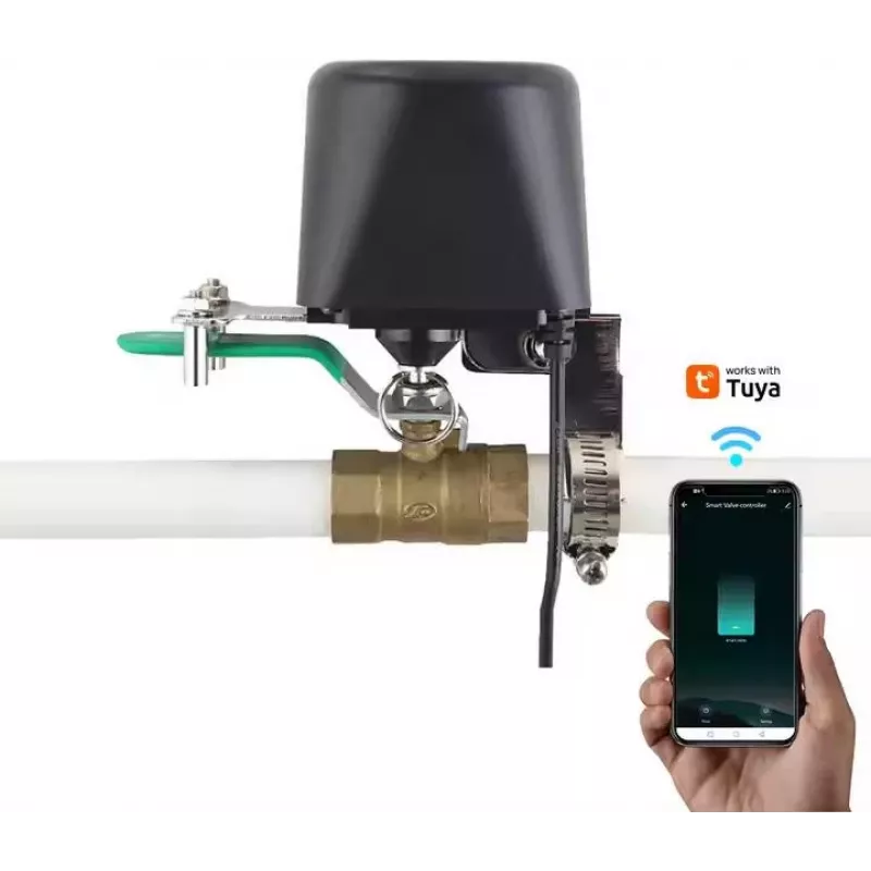 GISE GV-WF controllo intelligente valvola acqua/gas Wi-Fi, compatibile Tuya