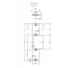 HARTTE OK-P2 barra piatta corta, S, 3mm, STC, aperta